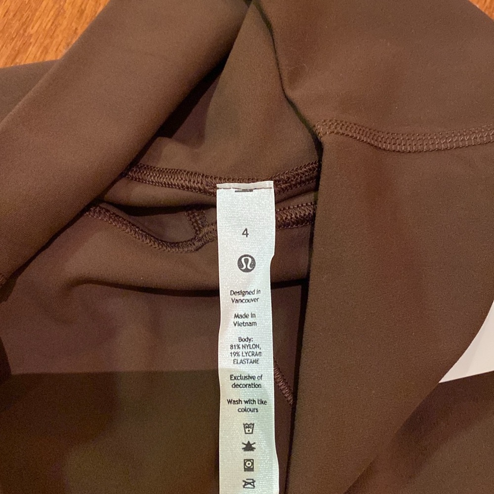 NWT LULULEMON SOLD OUT java aligns 28" - Picture 3 of 3